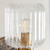Endon Lighting Travi Vintage Brass with Brown Marble with Ribbed Clear Shade Wall Light 