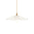 Orchid Textured Clear Glass Easy Fit Pendant Shade Only
