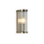 Endon Lighting Ridgeton Antique Brass with Clear Glass Panel Shade Wall Light 