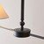 Lille 2 Light Matt Black with Natural Shades Bar Pendant Light
