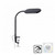 Kelly Black LED Clamp Table Lamp