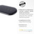 Leuchten Direkt Kelly Black LED Clamp Table Lamp 