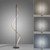 Q-Swing Anthracite with Remote Control LED Floor Lamp