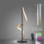 Paul Neuhaus Q-Swing Anthracite with Remote Control LED Table Lamp 