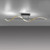 Paul Neuhaus Q-Swing Anthracite with Remote Control LED Semi-Flush Light 