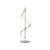 Q-Swing Stainless Steel with Remote Control LED Table Lamp