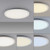 Edging White Round LED Flush Ceiling Light