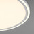 Leuchten Direkt Edging White Round LED Flush Ceiling Light 