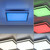 Leuchten Direkt Mario Black with Remote Controlled Colour Changing LED Ceiling Light 