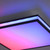 Leuchten Direkt Mario Black with Remote Controlled Colour Changing LED Ceiling Light 