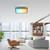 Leuchten Direkt Mario Black with Remote Controlled Colour Changing LED Ceiling Light 