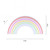 Leuchten Direkt Neon-RAINBOW Multi Colour LED Wall Light 