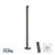 Pure Lines Anthracite Remote Control LED Floor Lamp