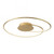Nastro Gold LED Flush Ceiling Light