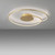 Paul Neuhaus Nastro Gold LED Flush Ceiling Light 