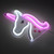 Neon-UNICORN Multi Colour LED Wall Light