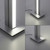 Paul Neuhaus Pure Lines Aluminium Remote Control LED Floor Lamp 
