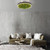 Leuchten Direkt Green Ritus Moss Ring 20W LED Flush Ceiling Light 