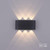 Paul Neuhaus Carlo 6 Light Anthracite Up and Down LED Wall Light 