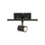 Barik Black Adjustable LED Ceiling Spotlight