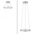 Pure E-Loop 2 Light Aluminium LED Motorised Ring Pendant Light
