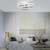 Leuchten Direkt Sevent Steel Square LED Ceiling Light 