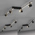 Barik 4 Light Black Adjustable LED Ceiling Spotlight