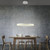 Paul Neuhaus Titus White 260cm LED Ringed Pendant Light 