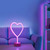 Neon-HERZ Pink Heart LED Table Lamp