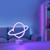 Neon-SATURN Multi Colour LED Table Lamp