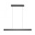 Paul Neuhaus Pure E-Motion Brushed Grey LED Motorised Bar Pendant Light 
