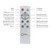 Leuchten Direkt Tunel Black LED Flush Ceiling Light 