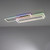Felix60 Brushed Chrome 101cm Remote Control LED Flush Ceiling Light