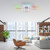 Leuchten Direkt Felix60 Brushed Chrome 101cm Remote Control LED Flush Ceiling Light 