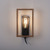 Franky Black and Brown Wall Light