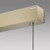 Pure E-Motion Brushed Matt Brass LED Motorised Bar Pendant Light
