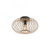 Leuchten Direkt Racoon Natural Wood 40cm Flush Ceiling Light 