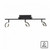 Paul Neuhaus Sileda 3 Light Anthracite Adjustable Bar LED IP44 Bathroom Ceiling Light 