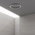 Pure-Lines Anthracite Round 42W LED Flush Ceiling Light