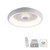 Vertigo Remote Control White Round 46.5cm LED Flush Ceiling Light