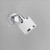 Leuchten Direkt Accor Polished Chrome Adjustable Wall Spotlight 