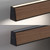 Pure E-Motion Black and Natural Wood LED Motorised Bar Pendant Light