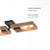 Leuchten Direkt Franky 2 Light Black and Brown Wall or Ceiling Light 