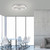 Pure-Lines Aluminum Round 30W LED Flush Ceiling Light
