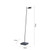 Pure-Mira Black Adjustable Head LED Floor Lamp