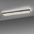 Paul Neuhaus Mailak White and Black Rectangle LED Flush Ceiling Light 