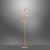 Leuchten Direkt Curls 2 Light Matt Brass LED Floor Lamp 