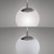 Bolo 25cm Opal Globe Single Pendant Light