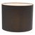 Dar Lighting Chloris Grey Cotton 25cm Drum Shade Only 