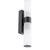 Dar Lighting Lars 2 Light Matt Black with White Frosted Acrylic IP44 Bathroom Wall Light 